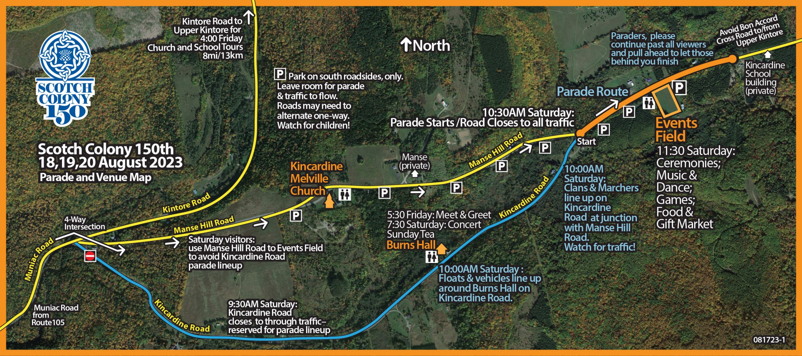 Join Our Scotch Colony Parade! Scotch Colony